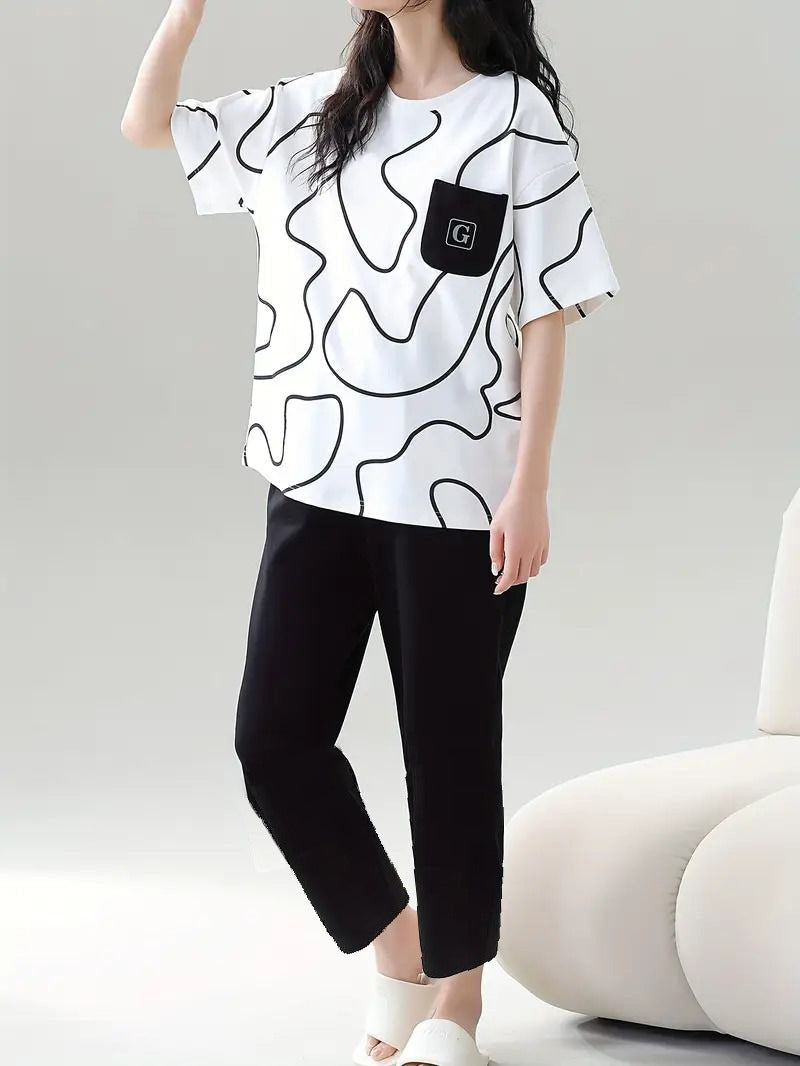 Soft Cotton PJ Suit - P13